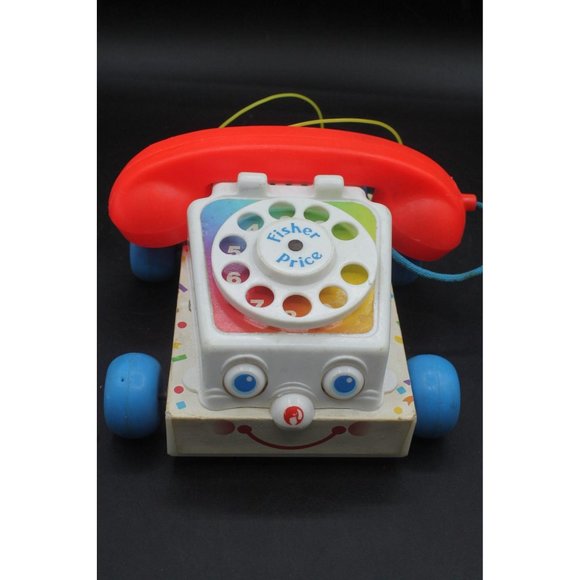Other - Vtg Fisher Price Chatter Telephone 2063 w/Confetti